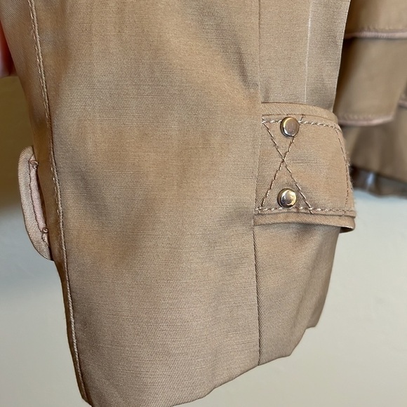 WHITE House Black Market Tan Jacket - Picture 10 of 16